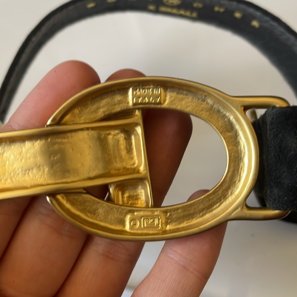 Gold ring belt by Suzi Roher - Picture 3 of 3